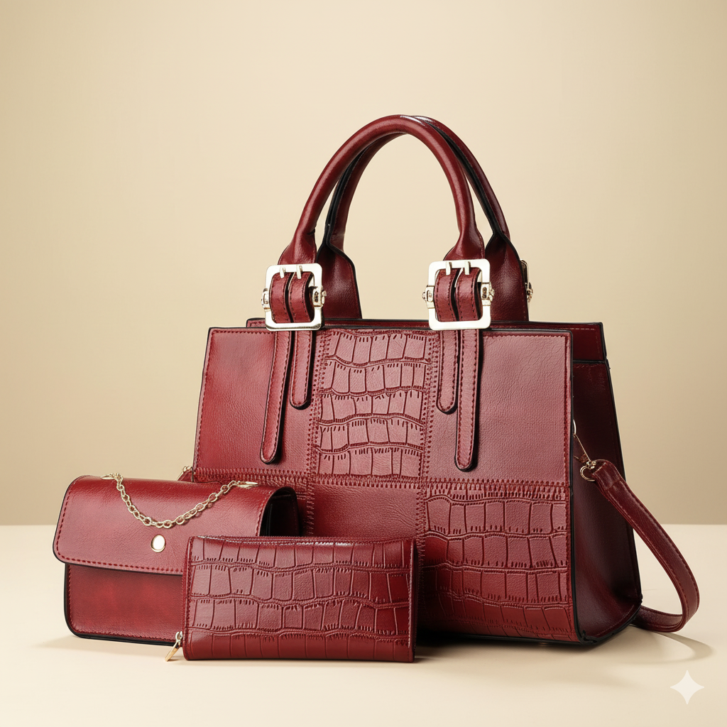 Sac Chic Femme – Cabas Design Texturé, Élégant & Polyvalent