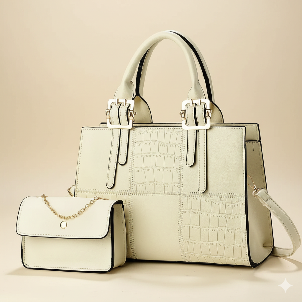 Sac Chic Femme – Cabas Design Texturé, Élégant & Polyvalent