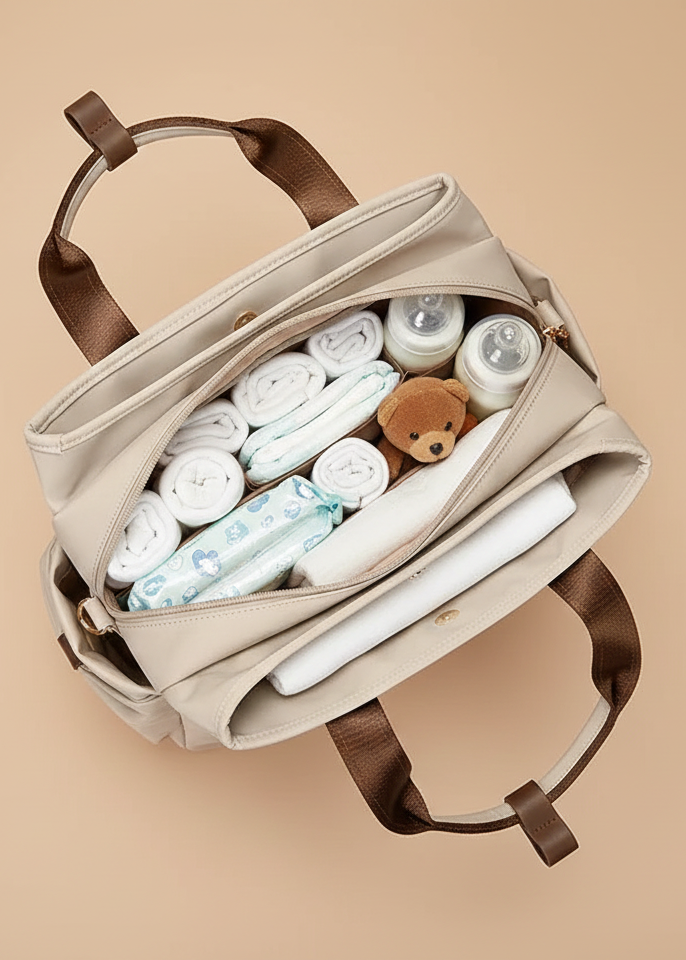 Sac Bandoulière Chic Multifonction – Sac Maman Grande Capacité